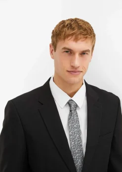 Online Anzug mit Hemd und Krawatte (4-tlg.Set), Slim Fit Herren Große Größen|Anzüge & Sakkos
