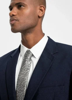 Herren bonprix Anzüge & Sakkos|Große Größen|Anzug mit Hemd und Krawatte (4-tlg.Set), Regular Fit