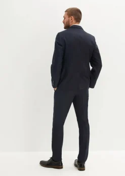 New Anzug mit Weste und Krawatte (4-tlg.Set), Slim Fit Herren Anzüge & Sakkos|Große Größen