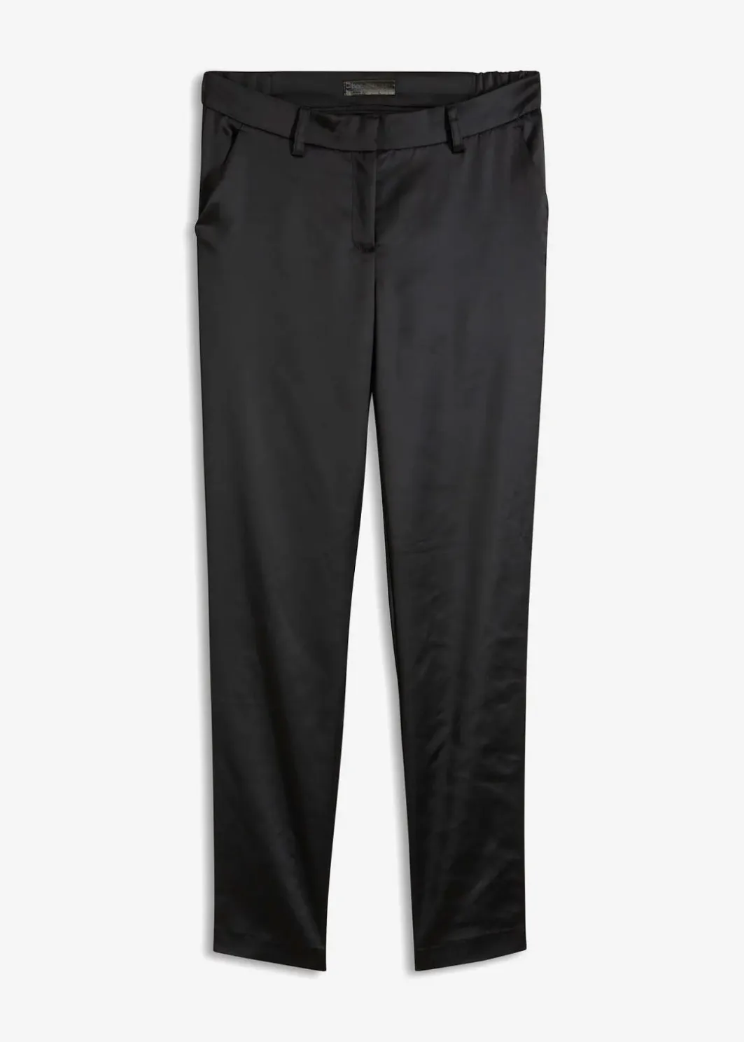 Discount Anzughose aus feinem Satin Damen Hosen|Festliche Mode