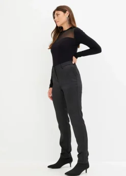 Discount Anzughose aus feinem Satin Damen Hosen|Festliche Mode