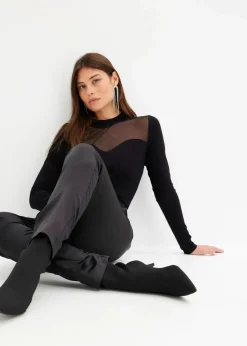 Discount Anzughose aus feinem Satin Damen Hosen|Festliche Mode