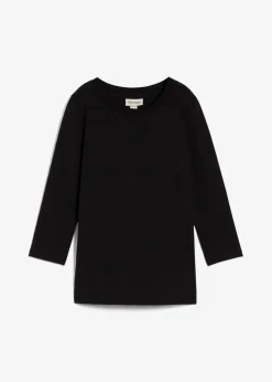 Damen bonprix Shirts & Tops|Basics|3/4-Armshirt mit reiner Bio-Baumwolle