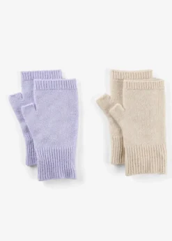 New Armstulpen (2er Pack) Damen Handschuhe & Stulpen
