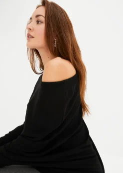 Damen bonprix Bekleidung·Umstandsmode|Bekleidung·Jeans|Asymmetrischer Oversize-Pullover