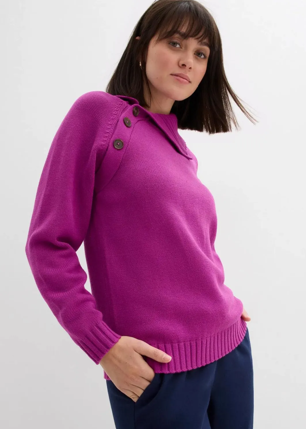 New Asymmetrischer Pullover Damen Bekleidung·Umstandsmode|Bekleidung·Jeans