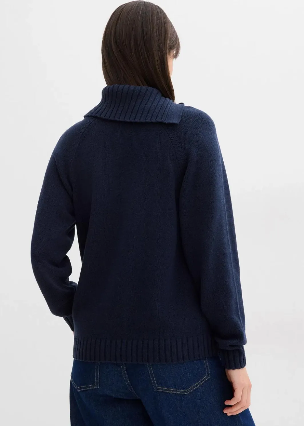 Damen bonprix Pullover & Strickjacken|Strickmode|Asymmetrischer Pullover
