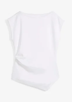Clearance Asymmetrisches Top aus bequemem Scuba Damen Shirts & Tops