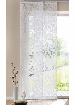 Outlet Ausbrenner Schiebegardine mit Ranken (1er Pack) Schiebegardinen