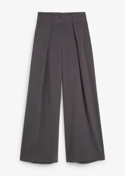Damen bonprix Bekleidung·Kleider|Ausgestellte Bundfaltenhose