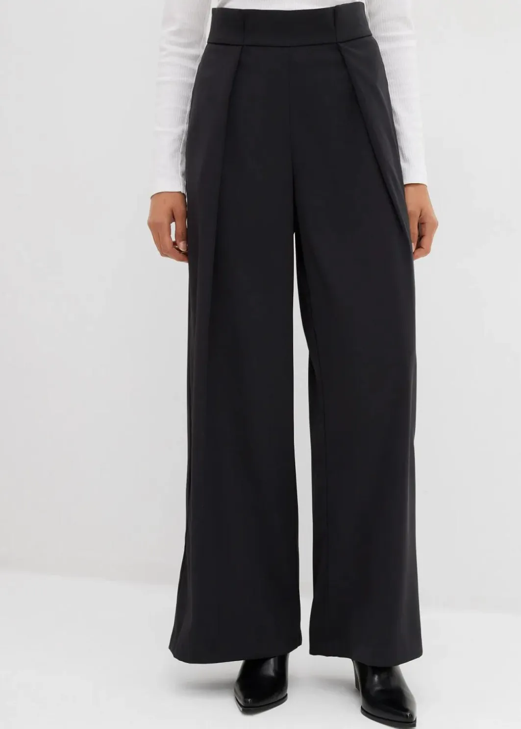 Outlet Ausgestellte Bundfaltenhose Damen Bekleidung·Kleider