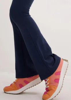 Kinder bonprix Mädchen 9-16 Jahre·Hosen & Leggings|Ausgestellte Jerseyhose mit angerauter Innenseite