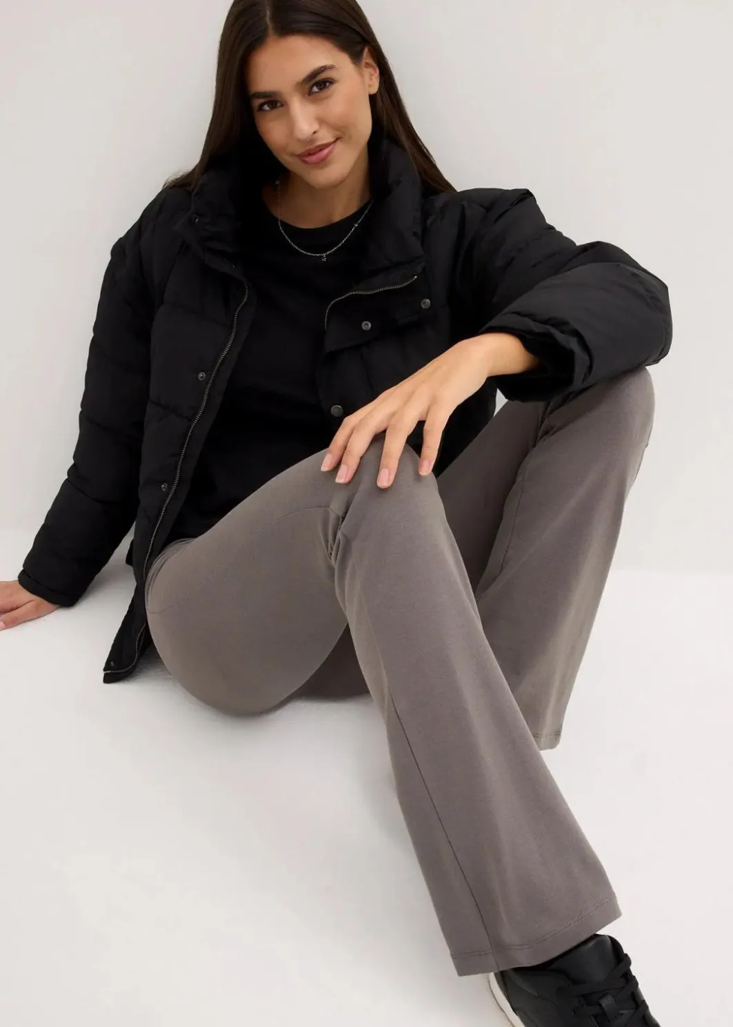 Hot ausgestellte Leggings Damen Hosen|Nachhaltigere Materialien