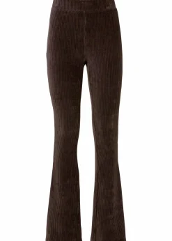 Ausgestellte Leggings in Cordoptik Damen Bekleidung·Kleider|Hosen