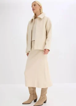 Damen bonprix Bekleidung·Sportbekleidung|Röcke|Ausgestellter Strickrock