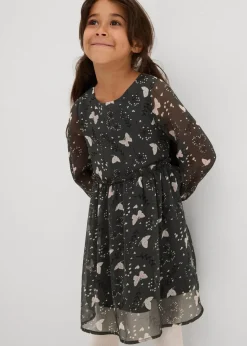 Ausgestelltes Chiffonkleid Kinder Mädchen 2-8 Jahre·Kleider & Röcke