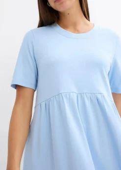 Clearance Ausgestelltes Jerseykleid aus schwerer Baumwolle Damen Nachhaltigere Materialien|Kleider