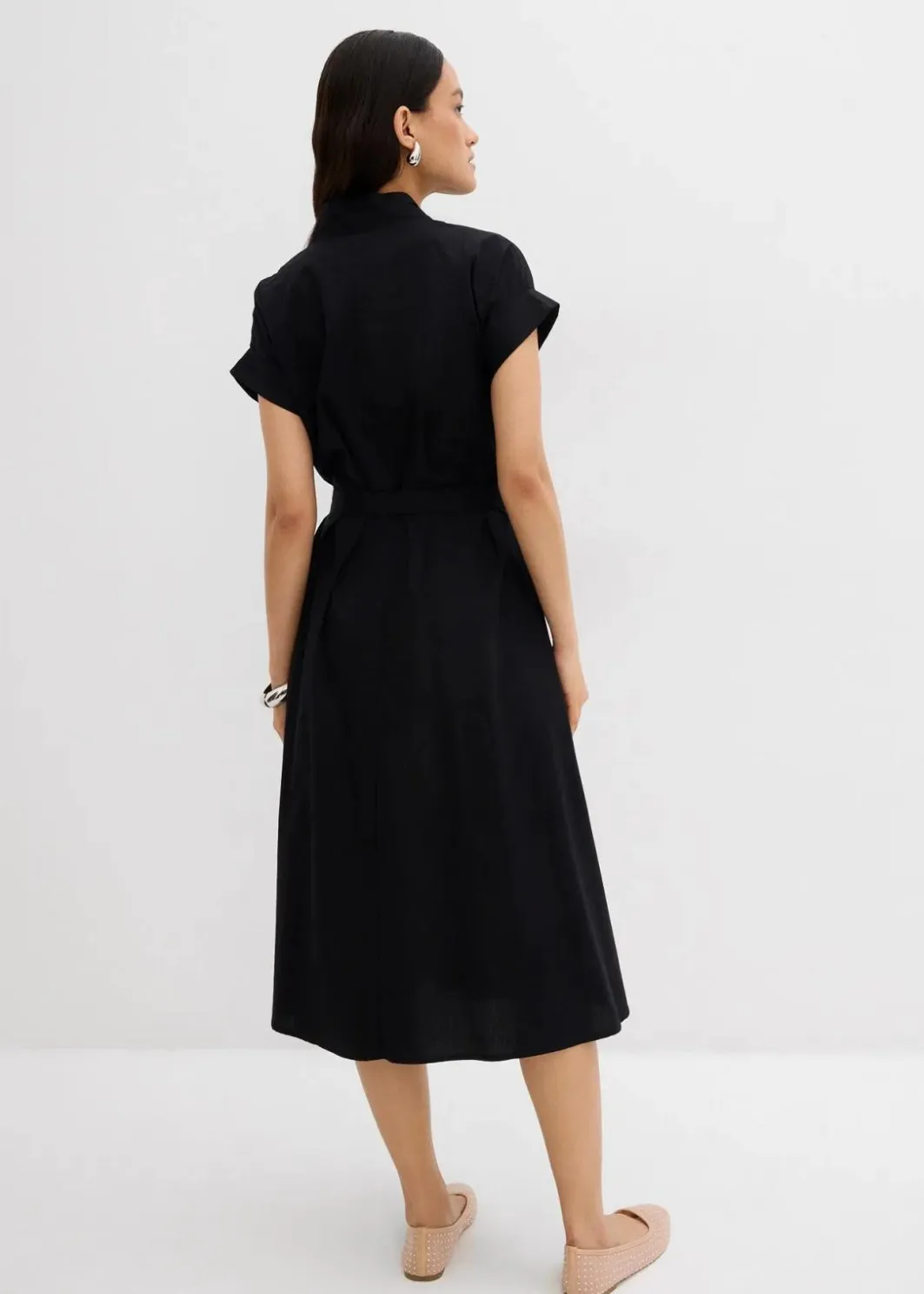 Ausgestelltes Kaftan-Kleid Damen Bekleidung·Pullover & Strickjacken|Kleider