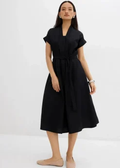 Ausgestelltes Kaftan-Kleid Damen Bekleidung·Pullover & Strickjacken|Kleider