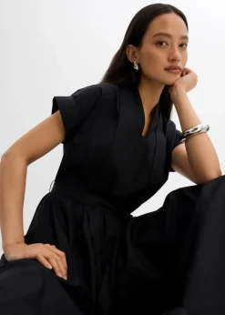 Ausgestelltes Kaftan-Kleid Damen Bekleidung·Pullover & Strickjacken|Kleider