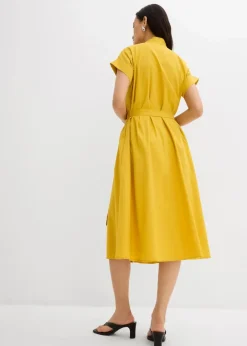 Damen bonprix Kleider|Bekleidung·Pullover & Strickjacken|Ausgestelltes Kaftan-Kleid