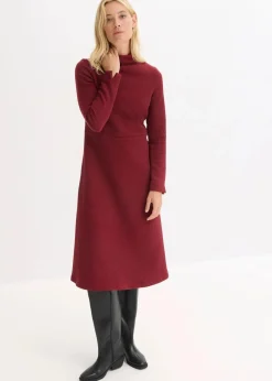 New Ausgestelltes Midikleid Damen Kleider|Nachhaltigere Materialien