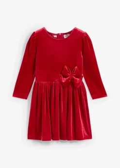 Kinder bonprix Mädchen 2-8 Jahre·Kleider & Röcke|Ausgestelltes Samtkleid