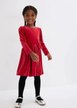 Kinder bonprix Mädchen 2-8 Jahre·Kleider & Röcke|Ausgestelltes Samtkleid