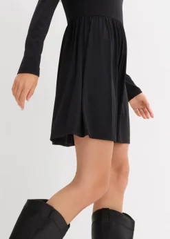 Damen bonprix Nachhaltigere Materialien|Kleider|Ausgestelltes Shirtkleid