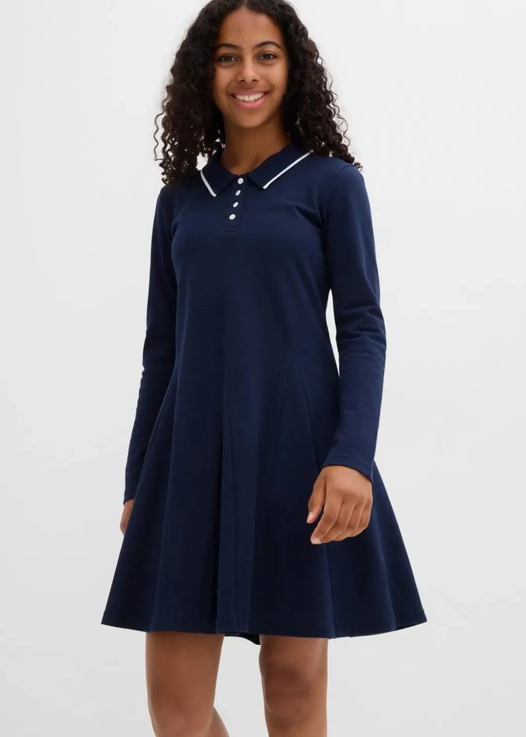 Best Ausgestelltes Shirtkleid aus reiner Bio-Baumwolle Kinder Mädchen 9-16 Jahre·Kleider & Jumpsuits|Mädchen 2-8 Jahre·Nachhaltigere Materialien