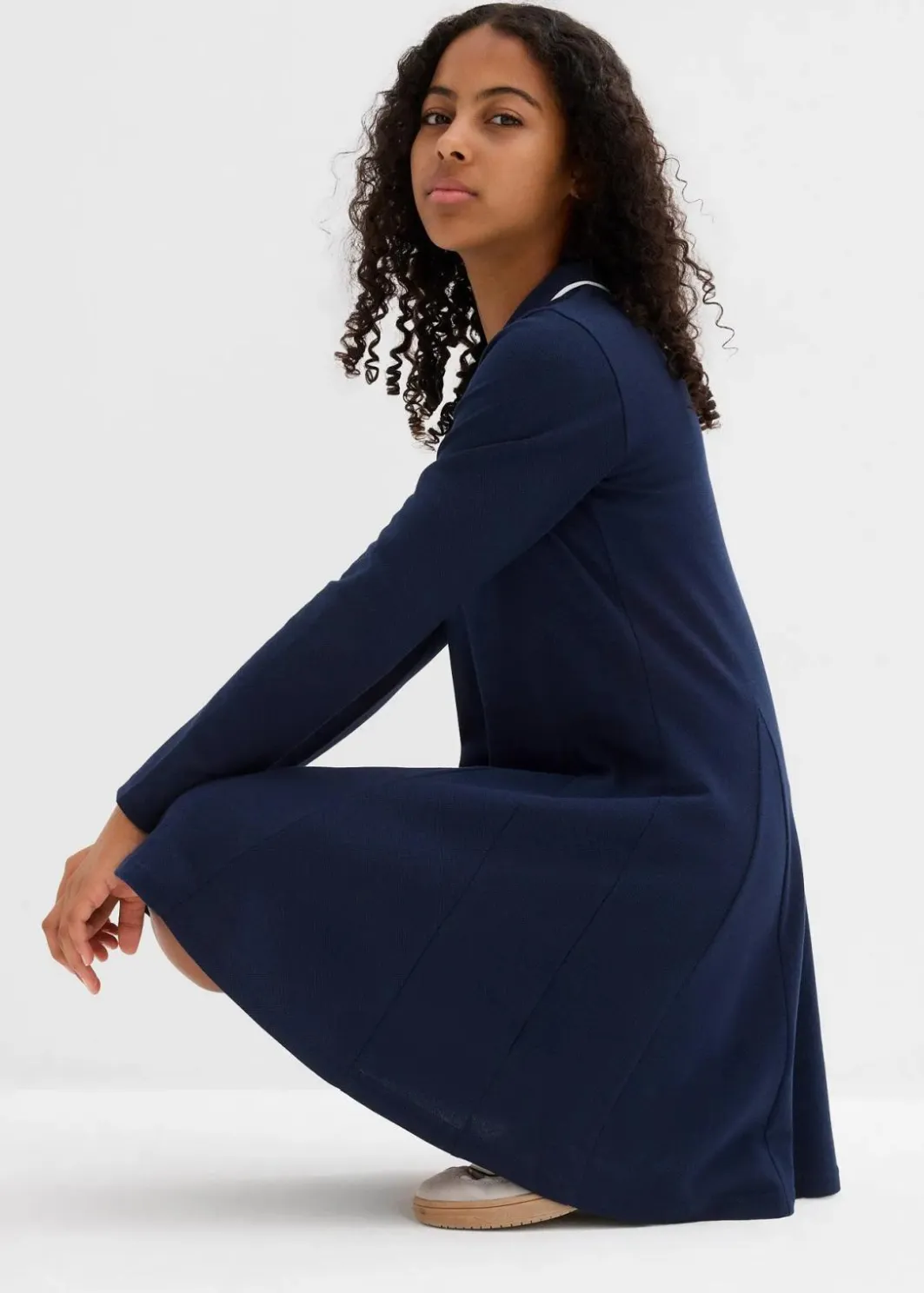 Best Ausgestelltes Shirtkleid aus reiner Bio-Baumwolle Kinder Mädchen 9-16 Jahre·Kleider & Jumpsuits|Mädchen 2-8 Jahre·Nachhaltigere Materialien