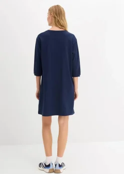 Damen bonprix Basics|Sweat|Ausgestelltes Sweatkleid