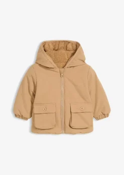 Kinder bonprix Jacken & Outdoor|Shirts & Pullover|Baby Wendejacke mit Kapuze