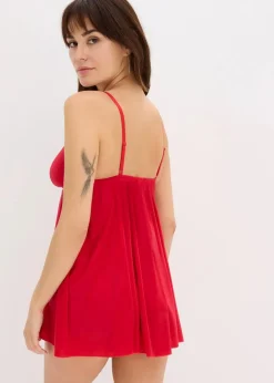 Damen bonprix Wäsche·Erotikwäsche|Wäsche·Nachtwäsche|Babydoll + Höschen (2-tlg.Set)