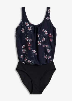 Damen bonprix Nachhaltigere Materialien|Bademode·Badeanzüge|Badeanzug in Ballonform