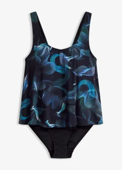 Damen bonprix Nachhaltigere Materialien|Badeanzüge|Badeanzug in Tankinioptik