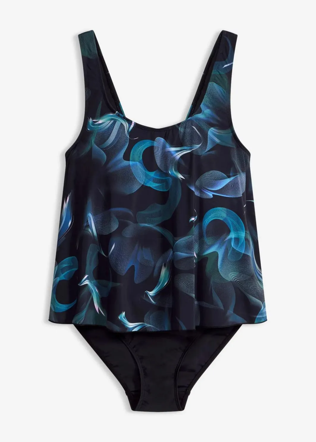 Damen bonprix Nachhaltigere Materialien|Badeanzüge|Badeanzug in Tankinioptik