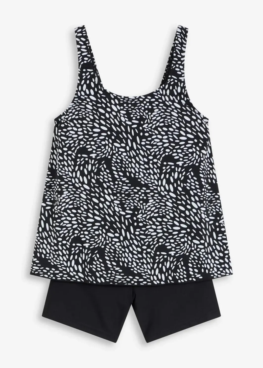 Damen bonprix Badeanzüge|Badeanzug mit Bein