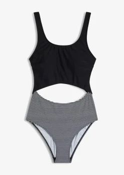 Badeanzug mit Cut-Out Damen Nachhaltigere Materialien|Badeanzüge