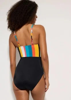 Badeanzug mit Cut-Out Damen Nachhaltigere Materialien|Badeanzüge