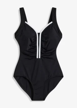 Discount Badeanzug mit Paspel Damen Nachhaltigere Materialien|Badeanzüge