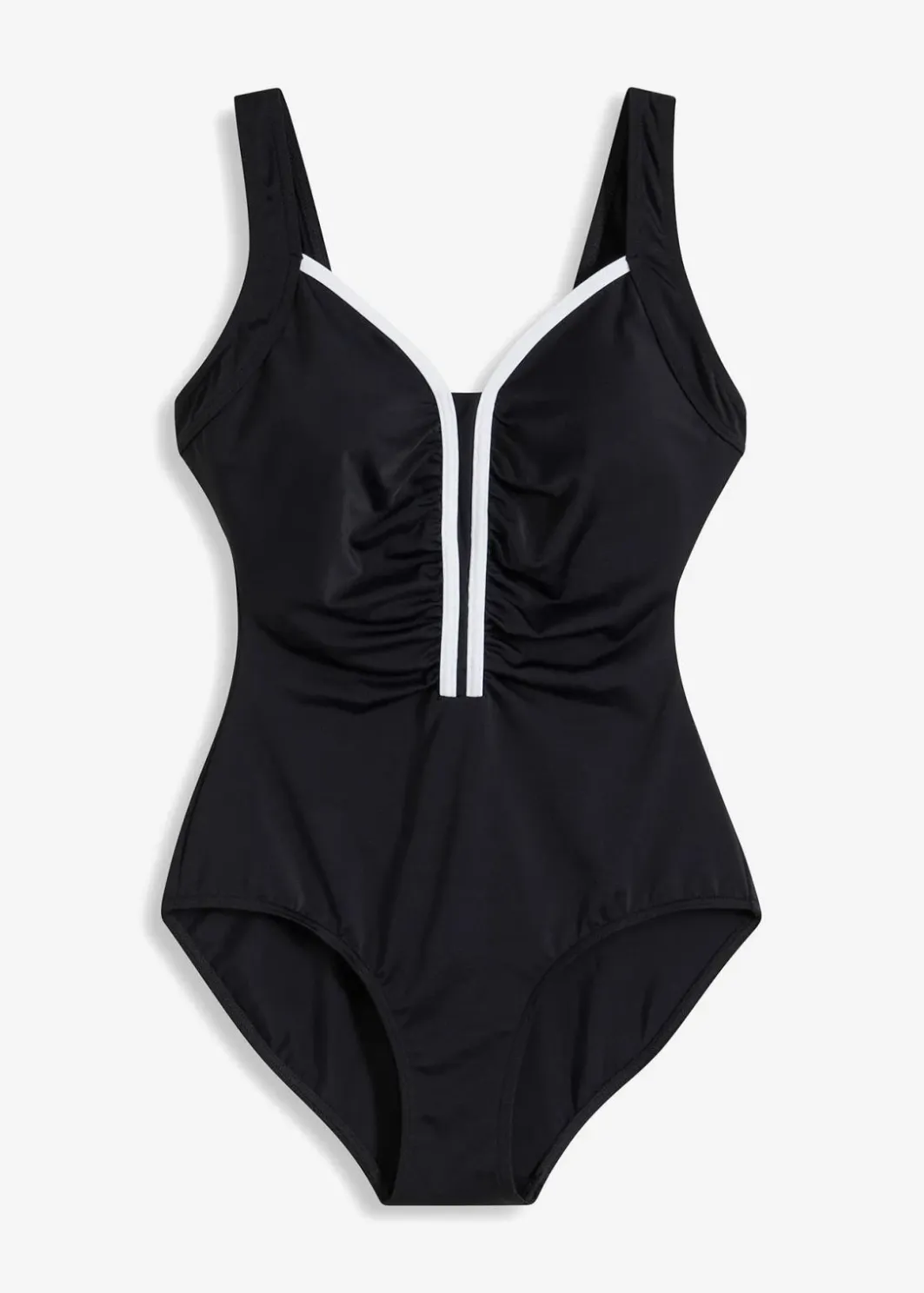 Discount Badeanzug mit Paspel Damen Nachhaltigere Materialien|Badeanzüge