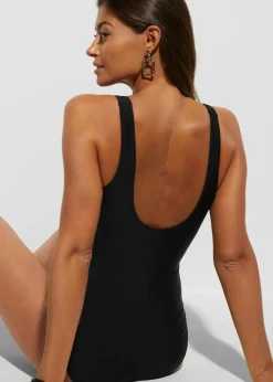 Damen bonprix Badeanzüge|Bademode·Badeanzüge|Badeanzug mit platziertem Druck