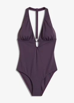New Badeanzug mit tiefem V-Ausschnitt Damen Nachhaltigere Materialien|Badeanzüge
