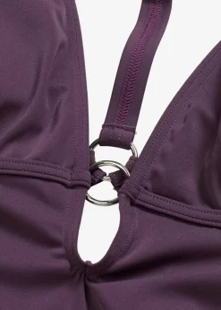 New Badeanzug mit tiefem V-Ausschnitt Damen Nachhaltigere Materialien|Badeanzüge
