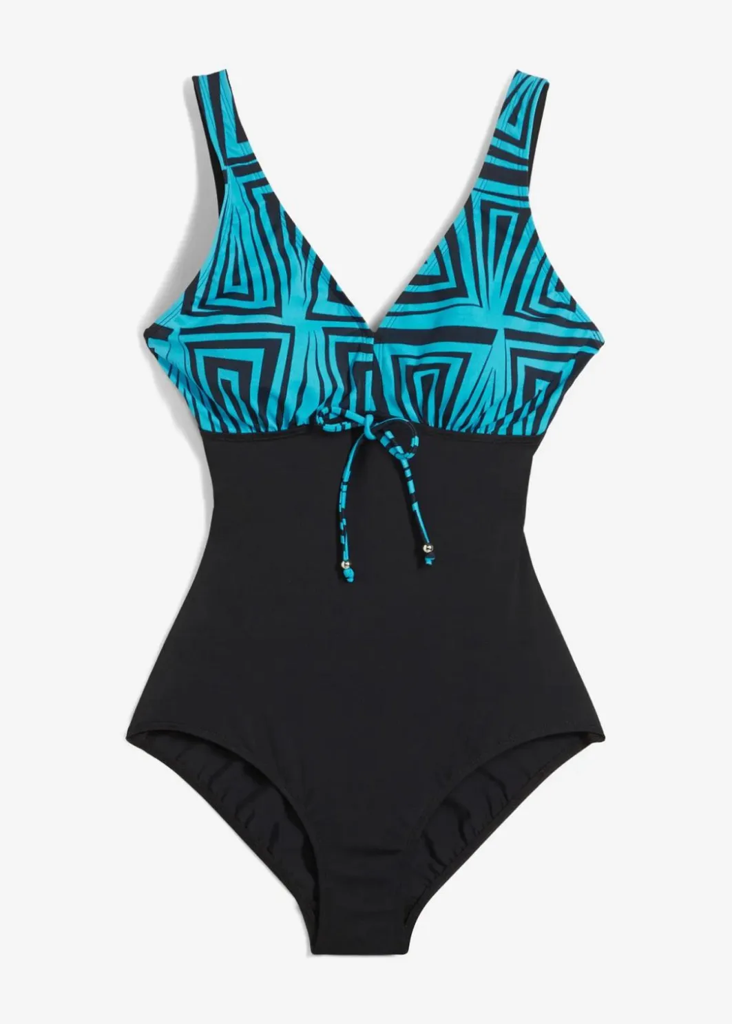 Clearance Badeanzug mit V-Ausschnitt Damen Nachhaltigere Materialien|Badeanzüge