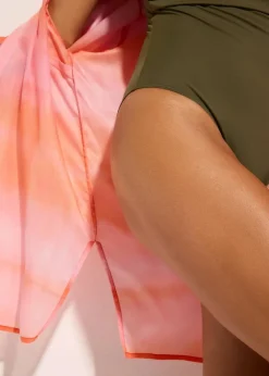 Damen bonprix Nachhaltigere Materialien|Badeanzüge|Badeanzug mit V-Ausschnitt