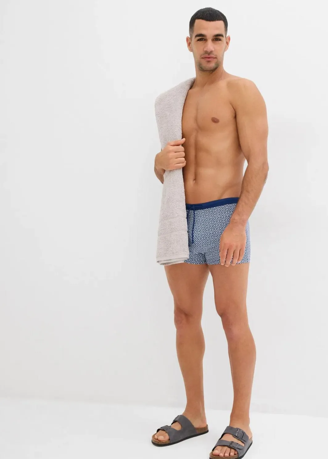 Herren bonprix Strandmode|Badehosen|Badehose (2er Pack) Herren
