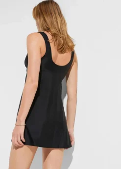 Hot Badekleid mit breiten Trägern Damen Nachhaltigere Materialien|Bedeckende Bademode