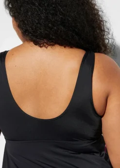 Damen bonprix Nachhaltigere Materialien|Badekleider|Badekleid mit breiten Trägern